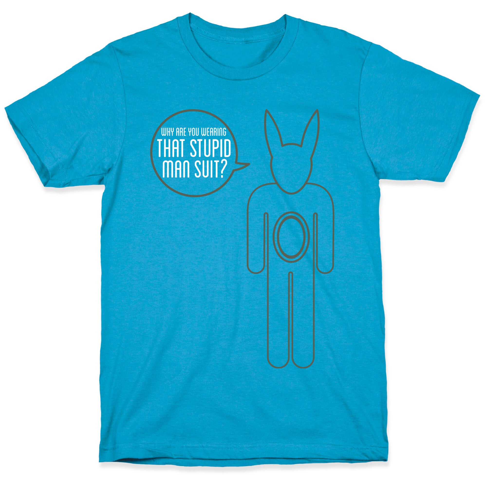 Stupid Man Suit Unisex Triblend Tee